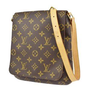 Pre-owned Authentic LOUIS VUITTON Musette Salsa Long Shoulder Bag Monogram